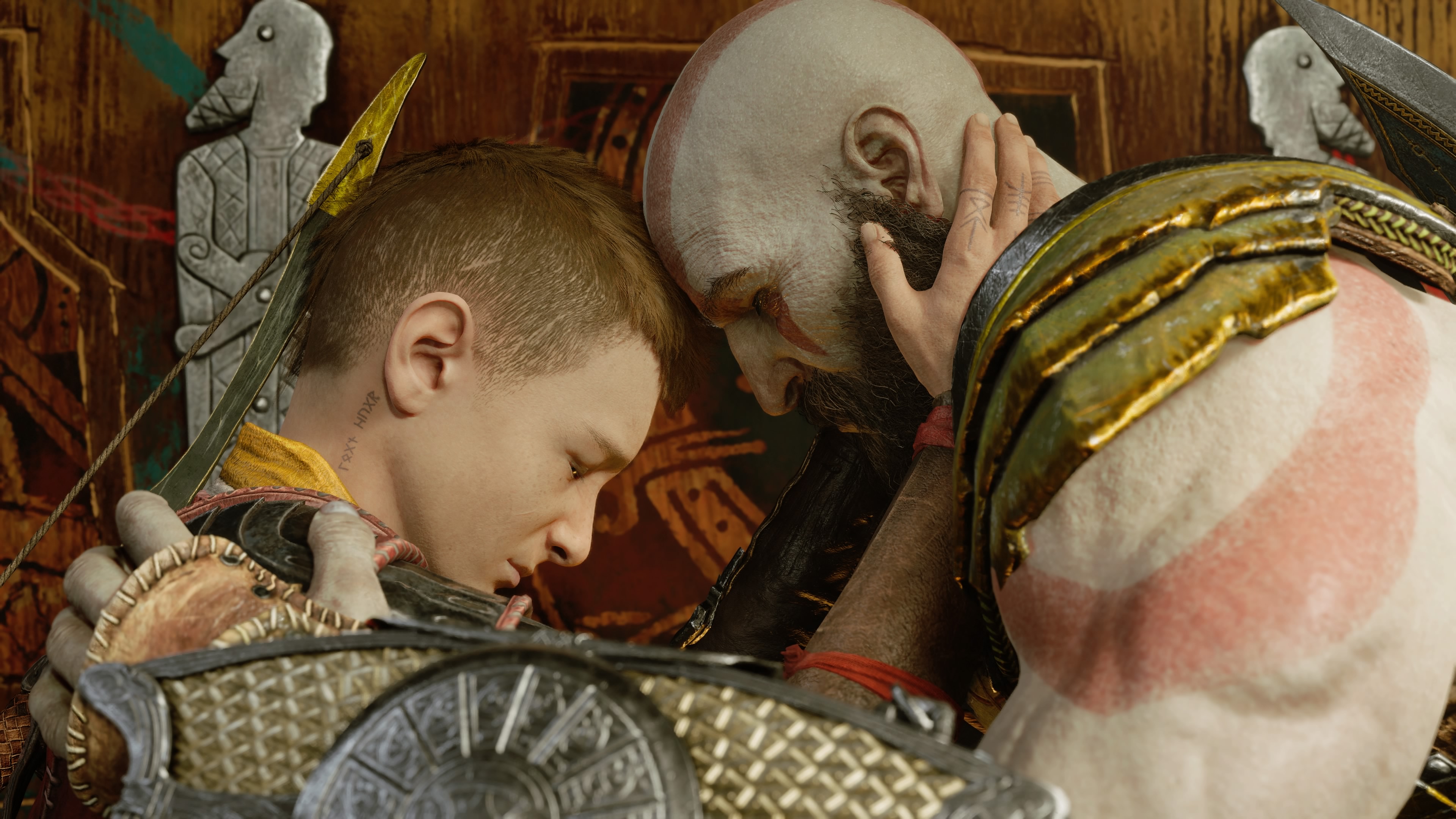 Kratos and Atreus, God of War Ragnarök